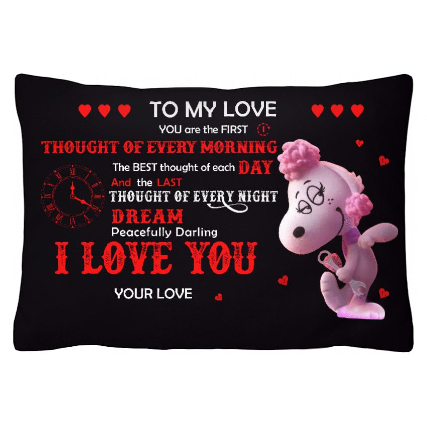 Snoppy & Fifi Pillow Couple QH V1