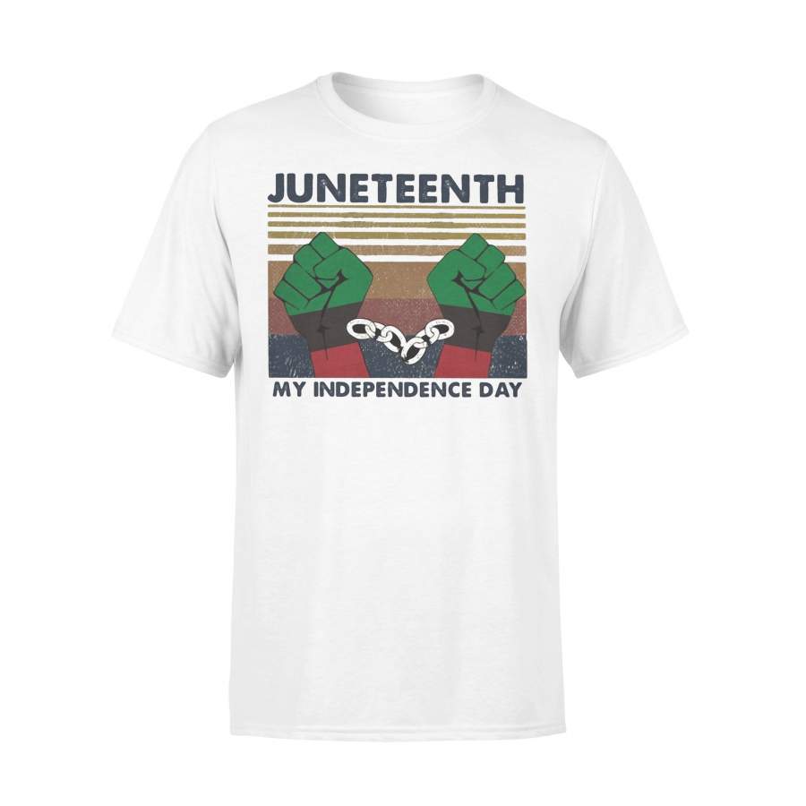 Juneteenth My Independence Day Vintage T-shirt