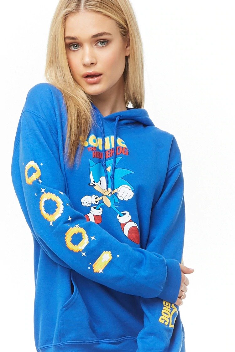 Sonic The Hedgehog Graphic Hoodie