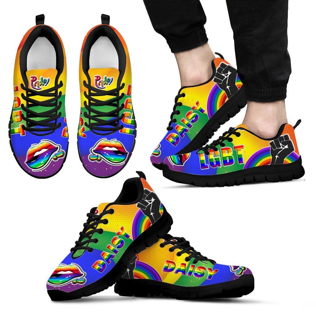 Custom 3D Printed LGBT TU Sneakers For Men & Women Ver 8