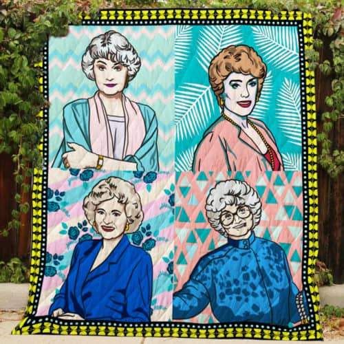 Golden Girls 3D Quilt Blanket HGM6