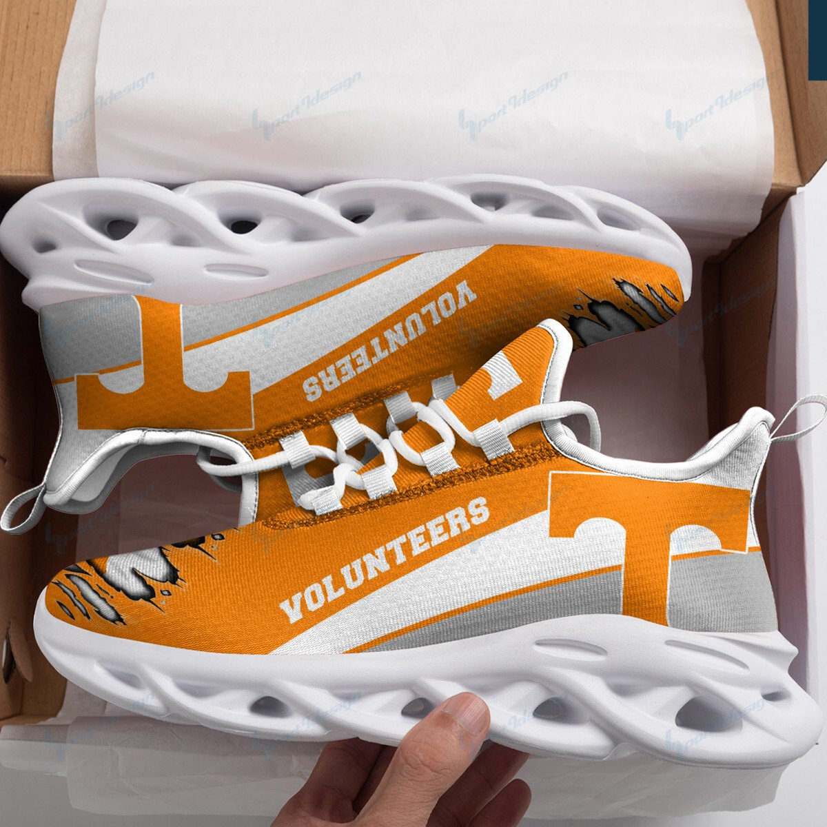 Tennessee Volunteers Yezy Running Sneakers 997