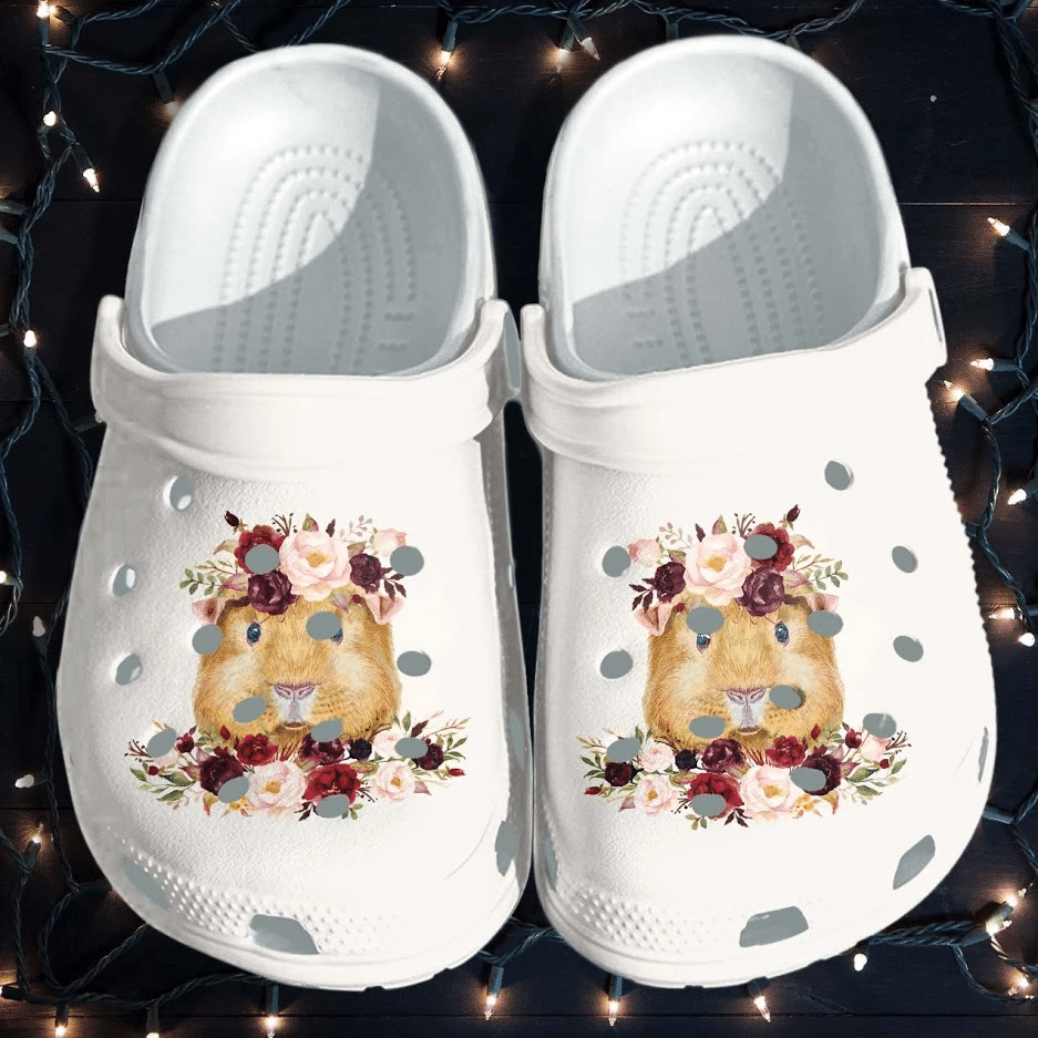 Mouse Guinea Pigs Flower Shoes Crocs Gifts For Women Daughter