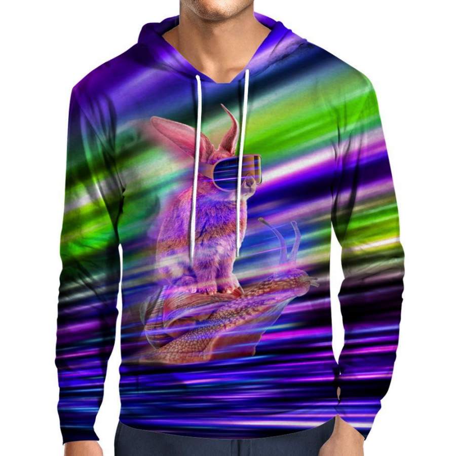 Rabbit Speed Men/Women All-Over Print 3D Hoodie