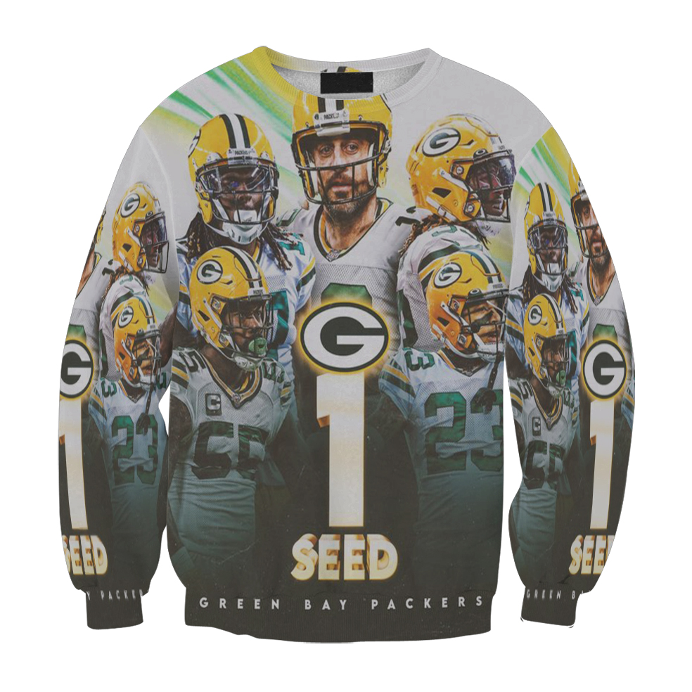 Green Bay Packers No1 Seed V2 Gift For Fan 3D Full Printing Sweatshirt