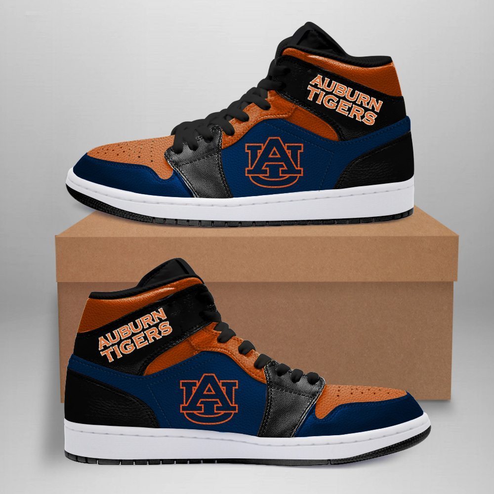 Auburn Tigers Black Air Jordan Sneakers Shoes