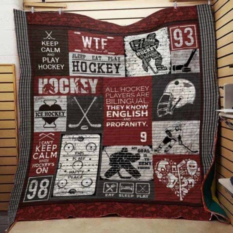 Hockey J1103 82O34 Blanket