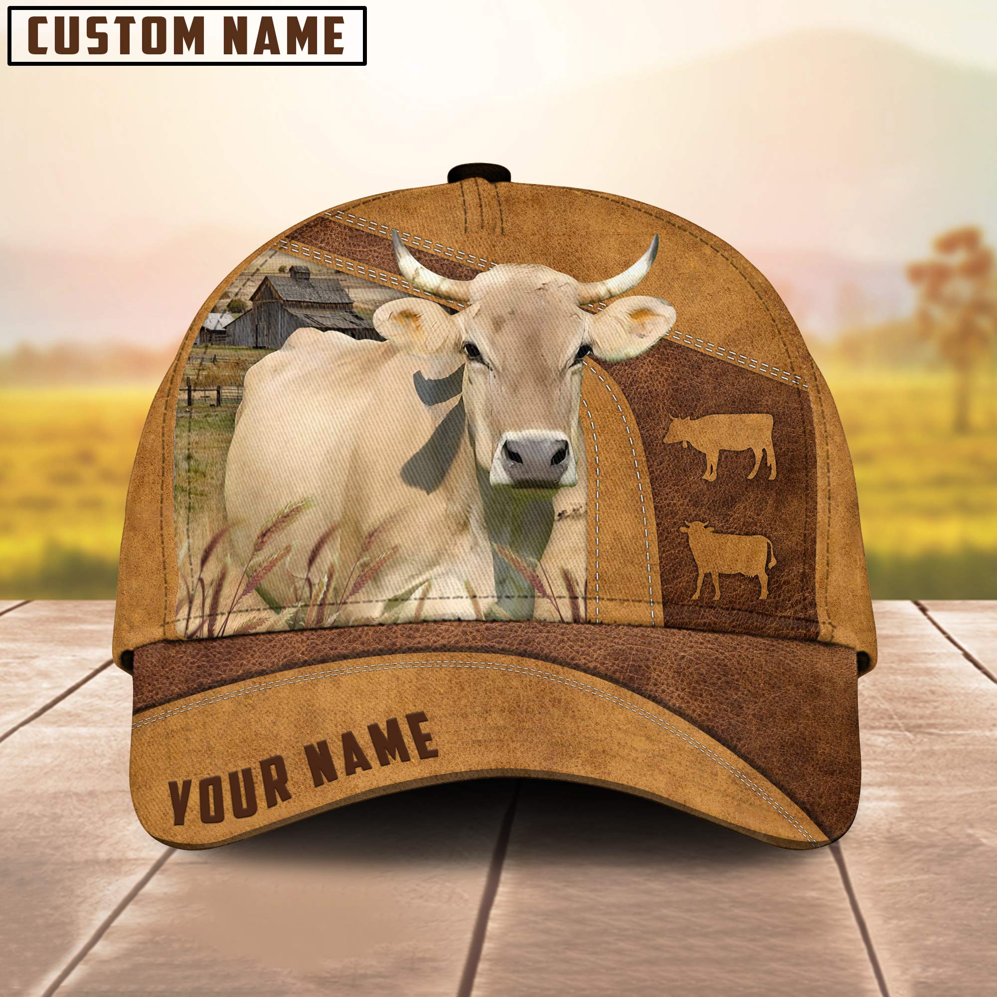 Custom Name Braunvieh Cattle Cap , Cattle Hat, Farm Baseball Hat, Cap Hat For Farmer Farm Lover