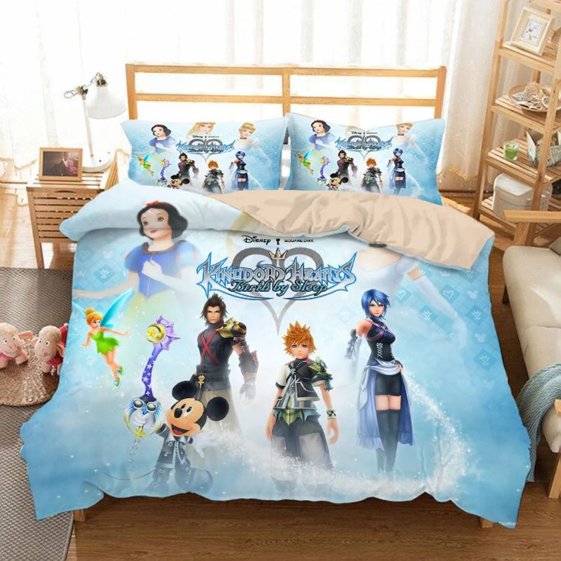 Kingdom Hearts 33 Duvet Quilt Bedding Set