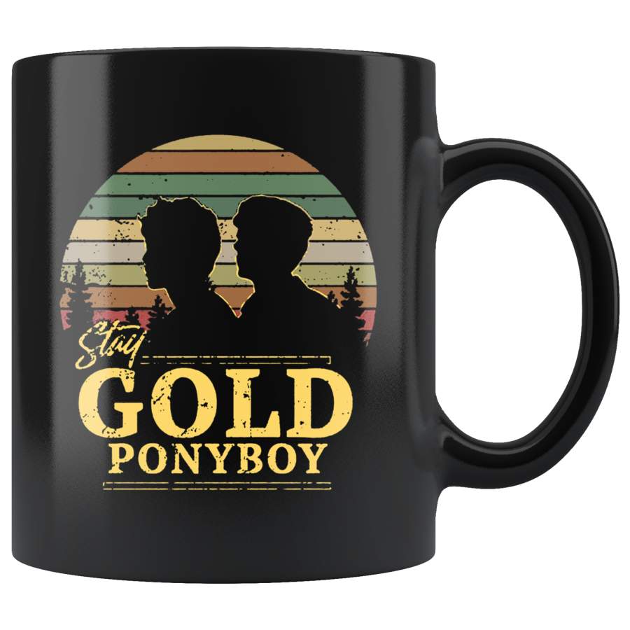 The Outsiders Stay Gold Ponyboy Vintage Classic Retro Mug TL