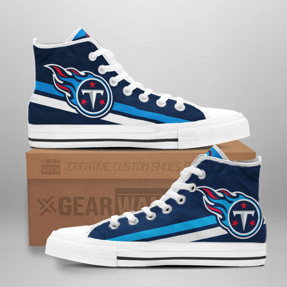 Tennessee Titans Shoes Custom High Top Sneakers