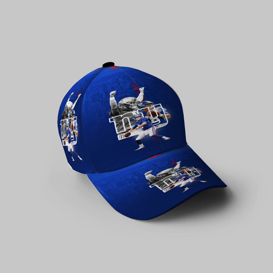 New York Giants Daniel Jones1 3D Printing Baseball Cap Classic Hat