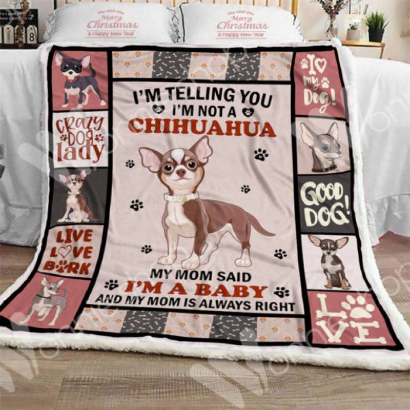 Chihuahua Dog Sherpa Blanket NOV0202 69O51