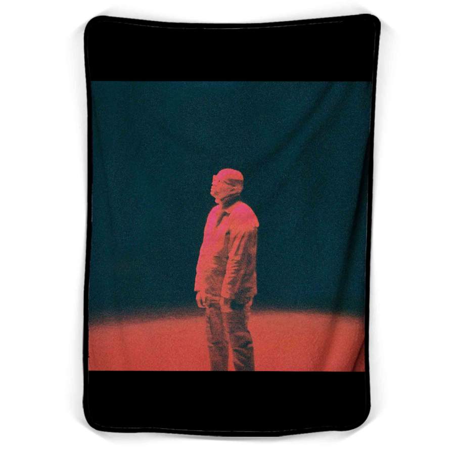 Bad Bunny Vete Fleece Blanket