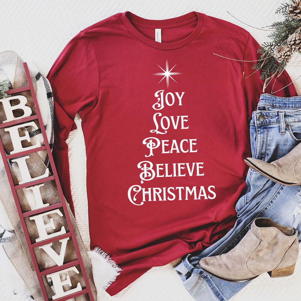 Believe Christmas Long Sleeve