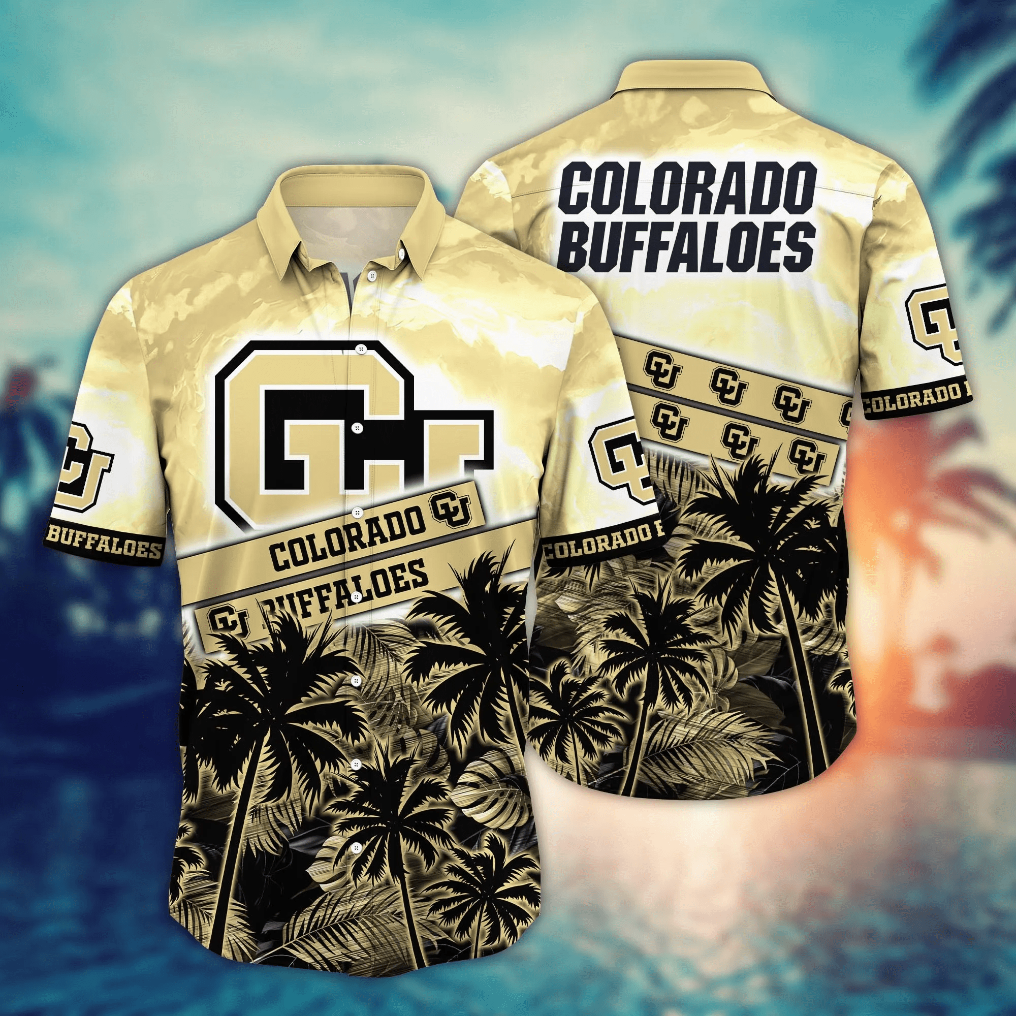 Colorado Buffaloes NCCA Hawaiian Shirt Sunrise Aloha Shirt