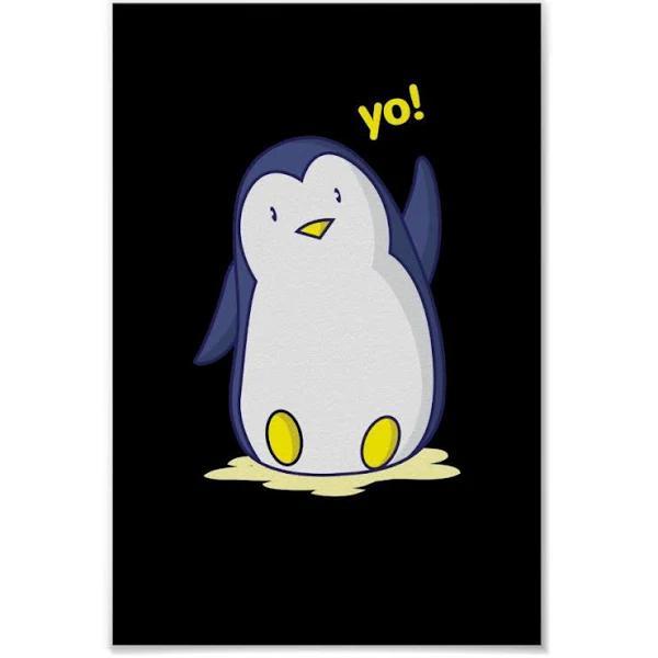 Cute Penguin Poster