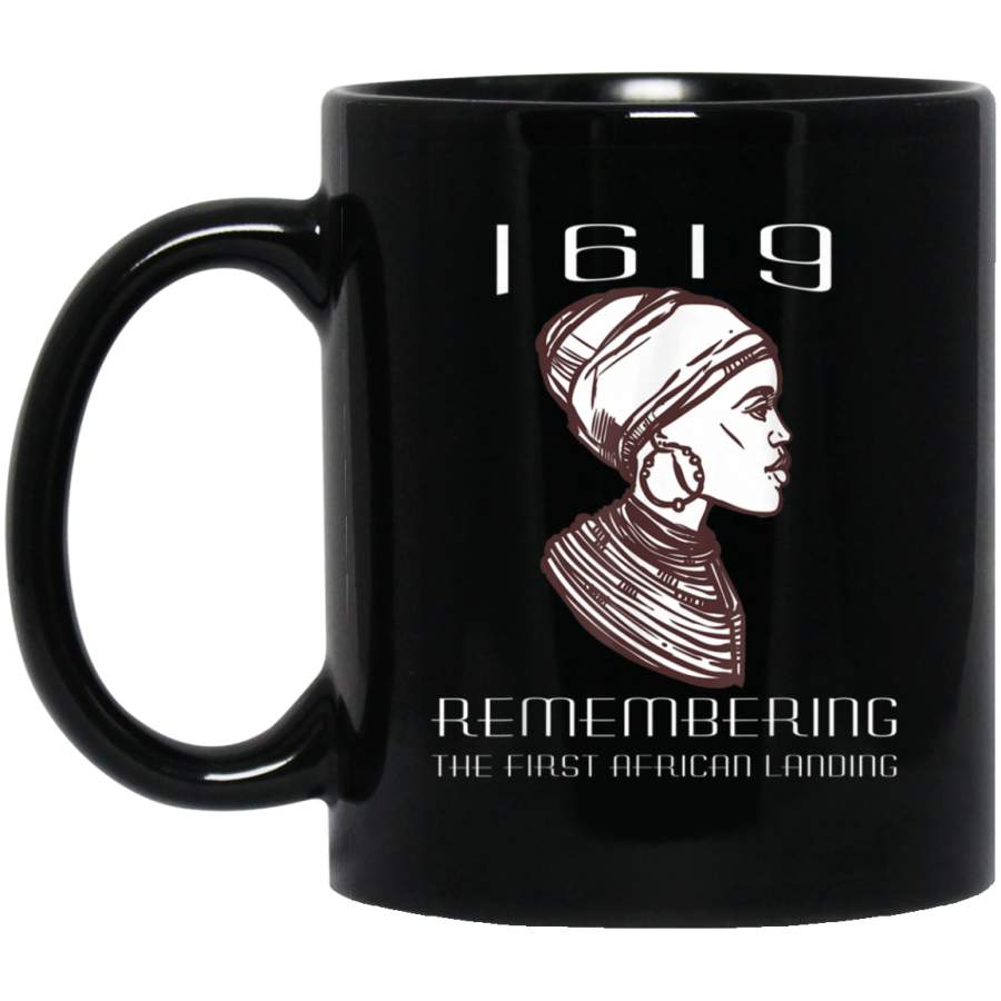 Project 1619 – Remembering The First African Landing Black Mug