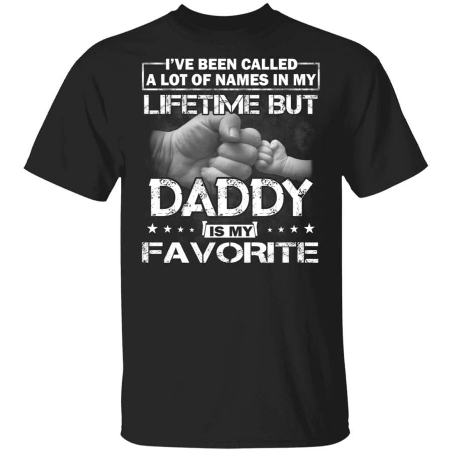 Daddy I’ve Been Called a Lot Of Names But Daddy Is My Favorite Father’s Day Tshirt