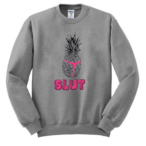 Check Pineapple Slut Shirt