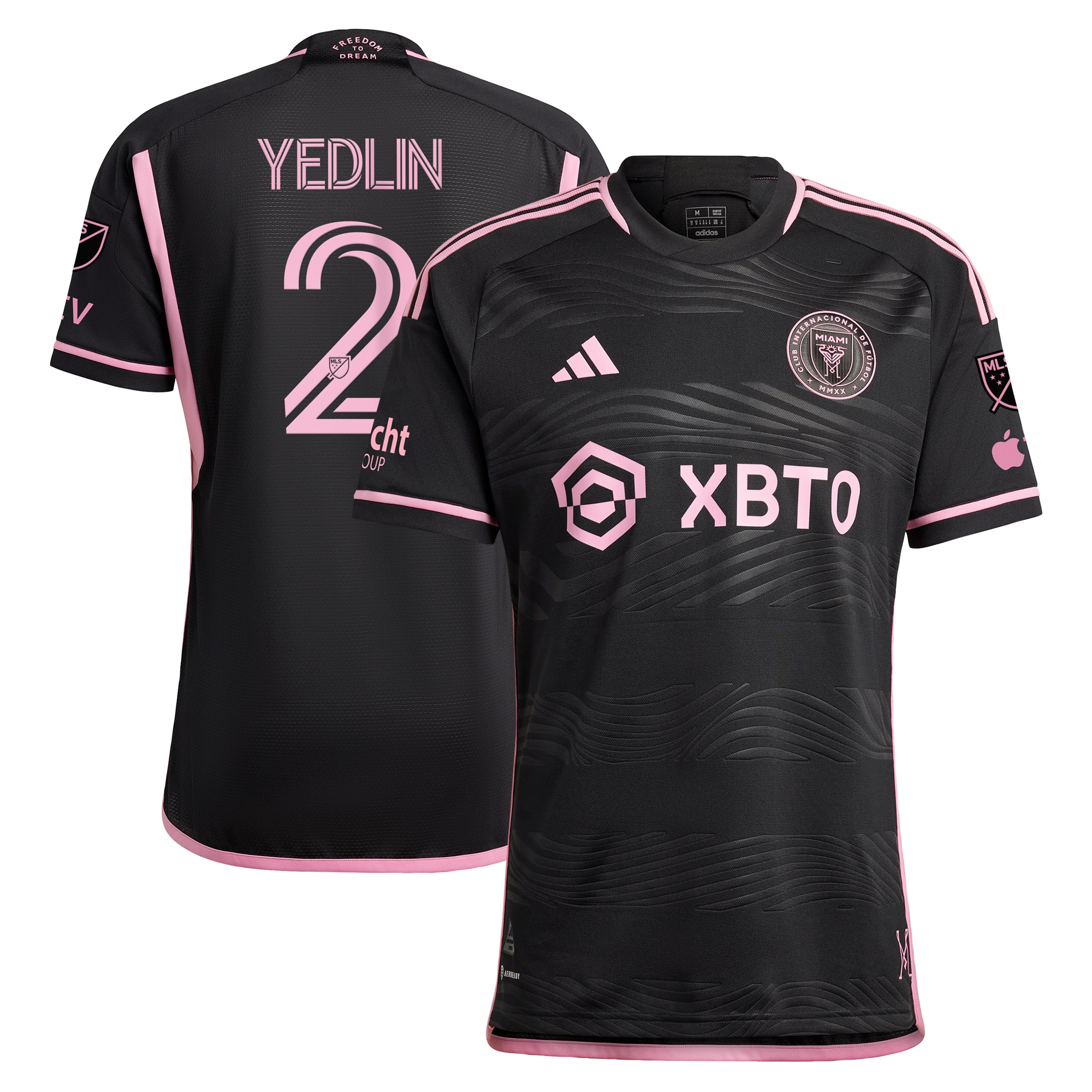 DeAndre Yedlin Inter Miami CF 2023 La Noche Authentic Player Jersey – Black