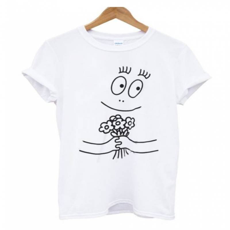 Cartoon round nek T-Shirt