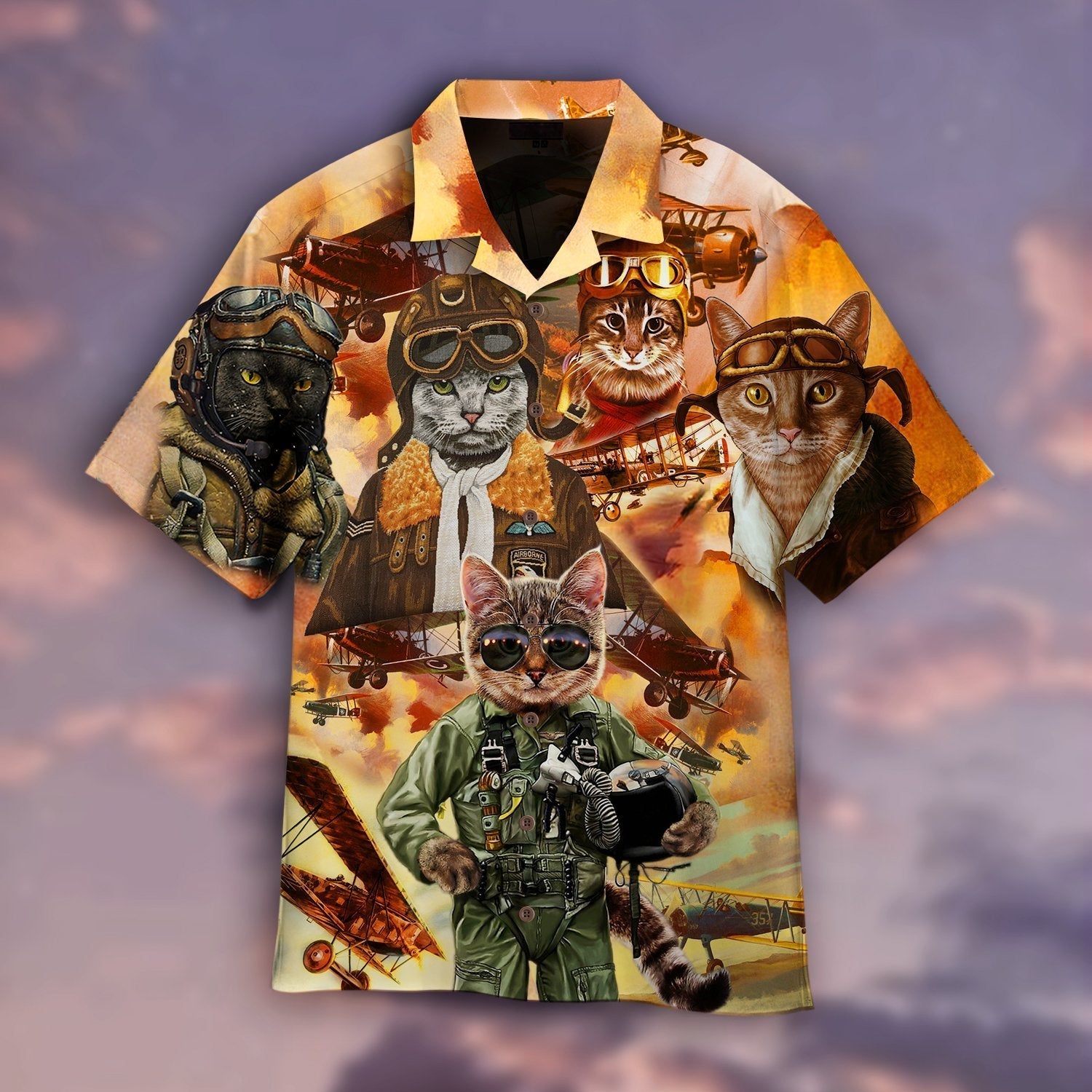 Pilot Cats Hawaii Shirt For Men And Women Ha102943