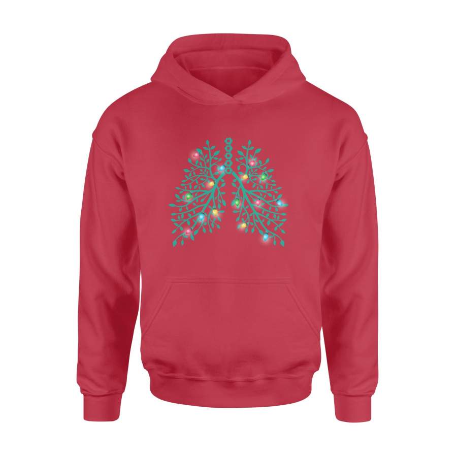 Lung Christmas Light Hoodie