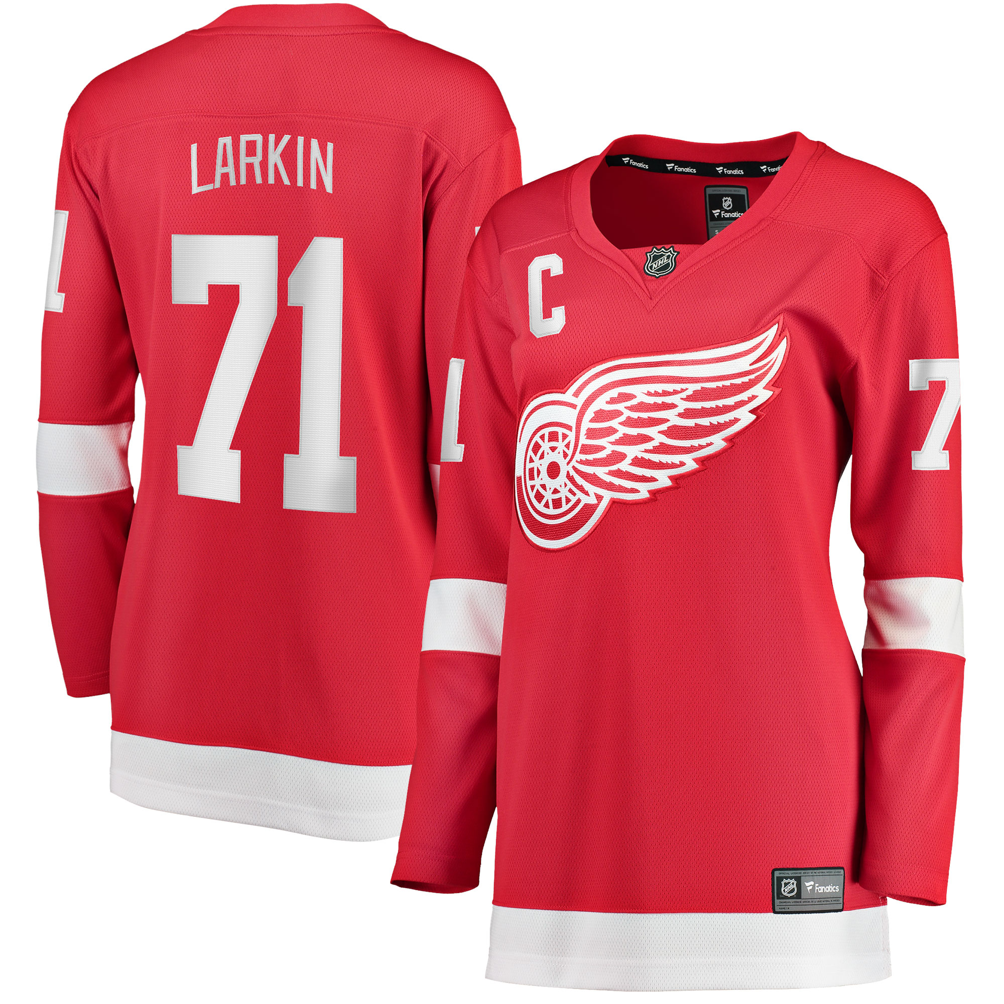 Women's Detroit Red Wings Dylan Larkin Red Home Breakaway Player Jersey