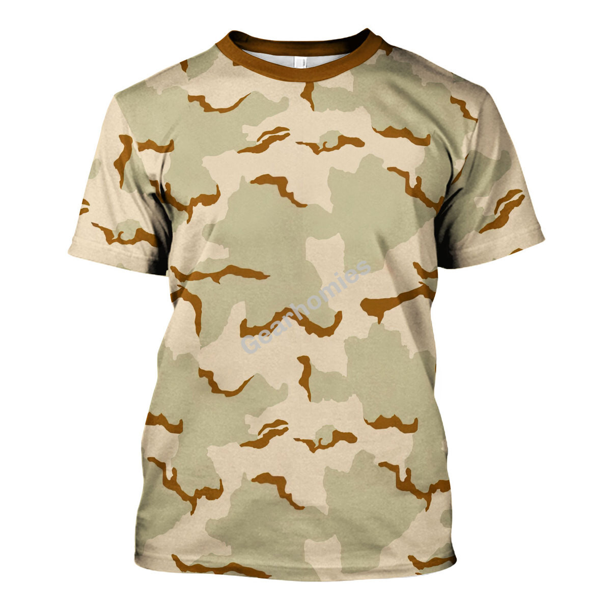 American American Desert Combat Uniform (Dcu) Camo T-Shirt