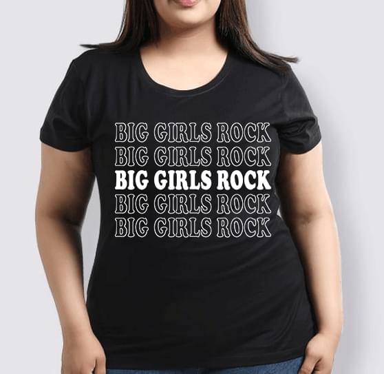 Big Girls Rock Standard T-shirt