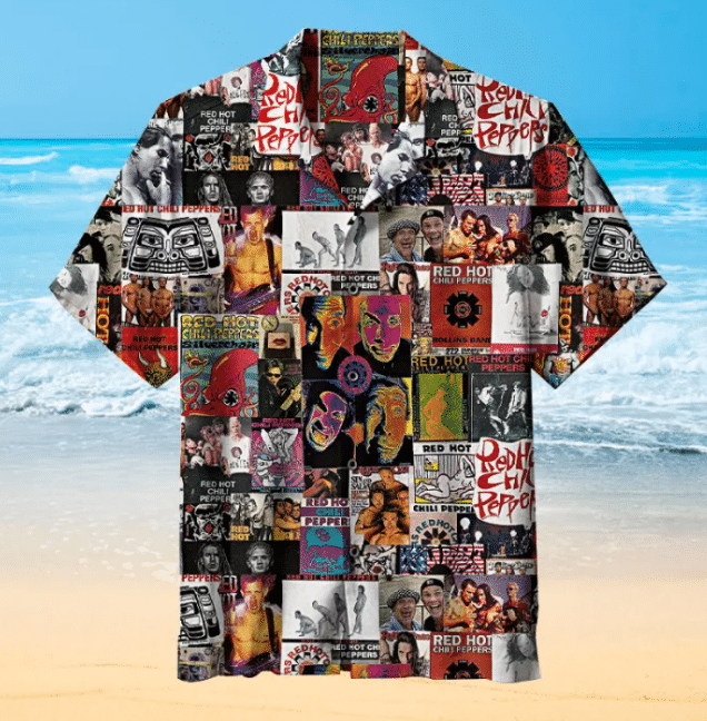 Red Hot Chili Peppers For Man And Woman Print Short Sleeve Hawaii Shirt Ha20536