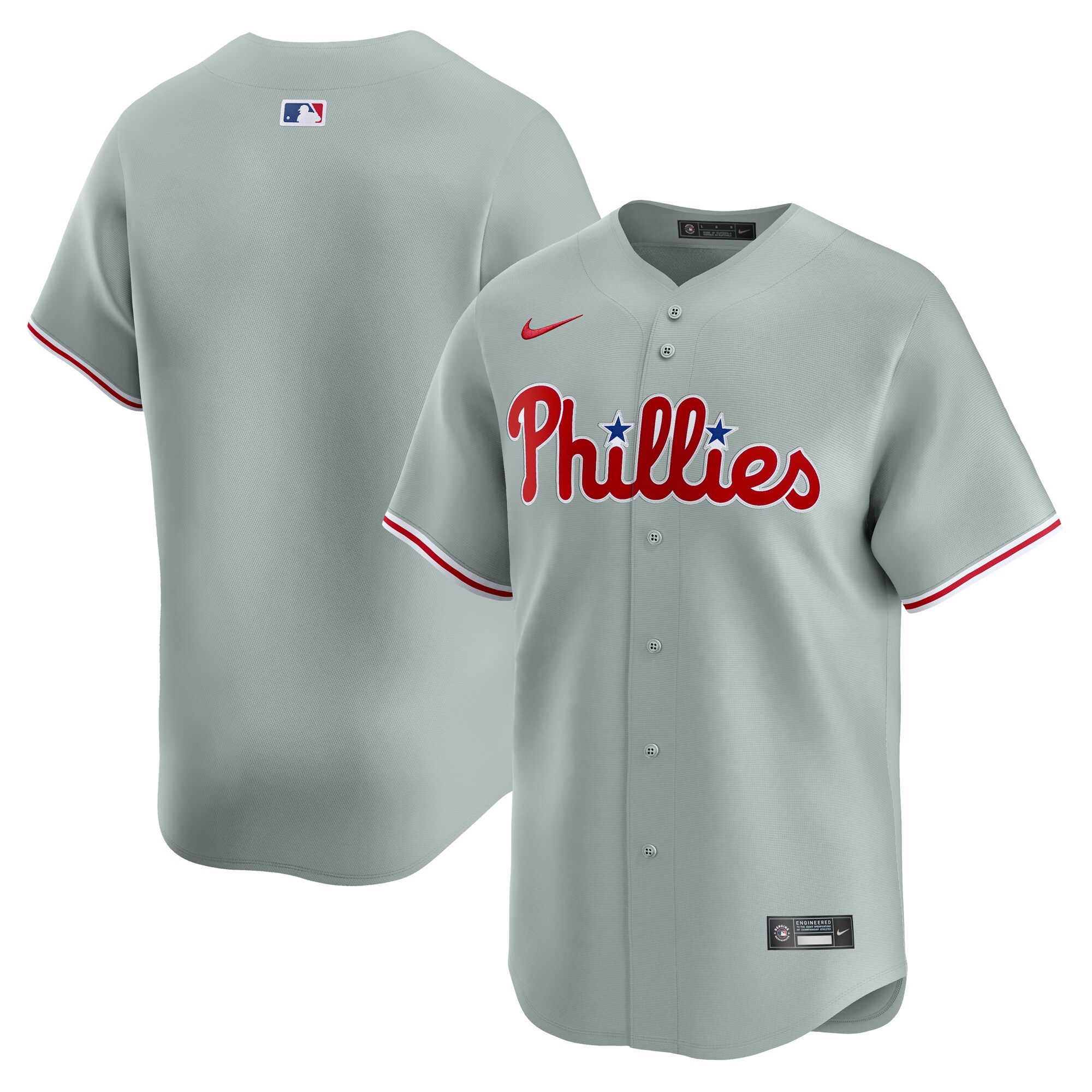 Philadelphia Phillies Away Limited Jersey – Gray