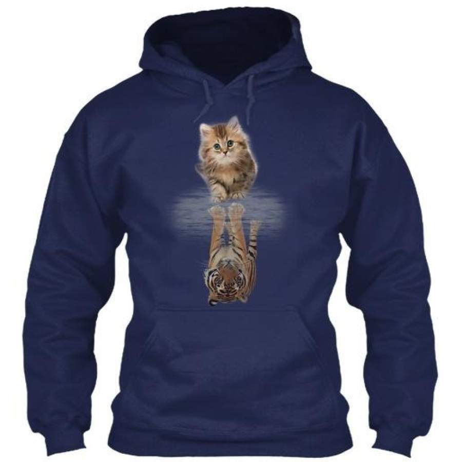 Cat And Tiger! S! Gildan Hoodie Sweatshirt