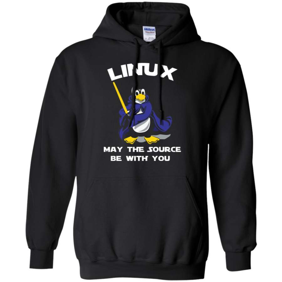 AGR Linux may the source be with you 1 Hoodie