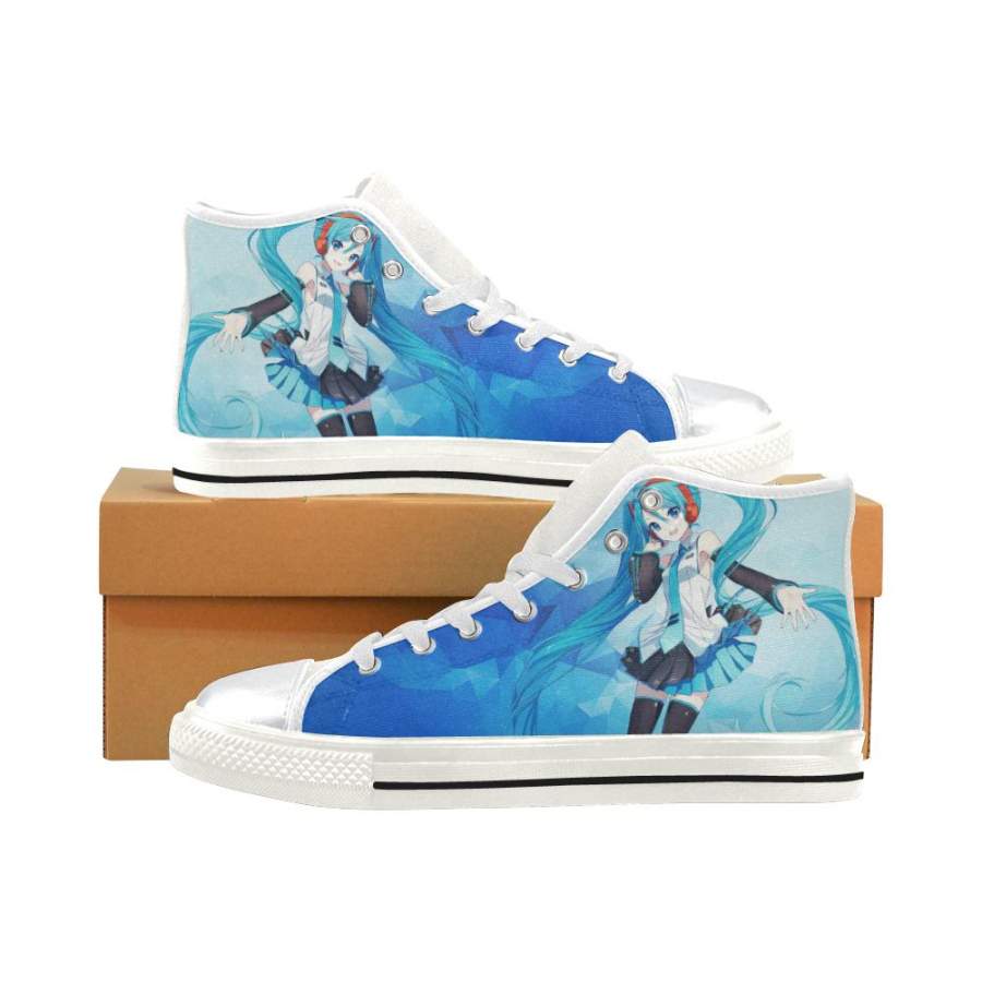 Hatsune Miku High Top Canvas Shoes for Kid