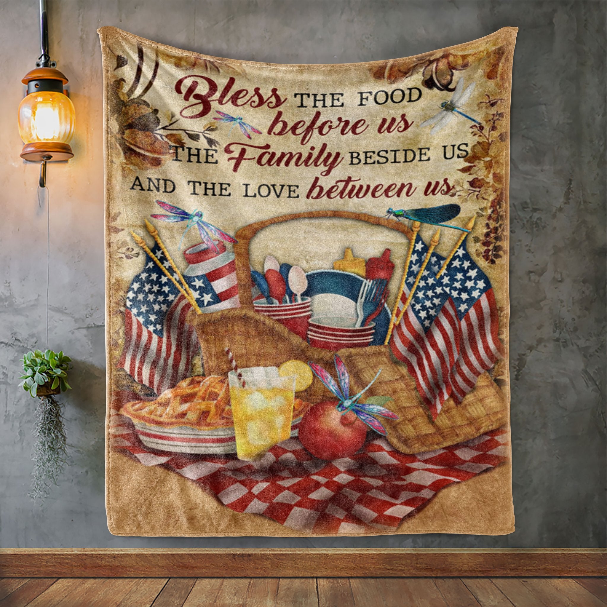 4Th July Premium Fleece Blanket