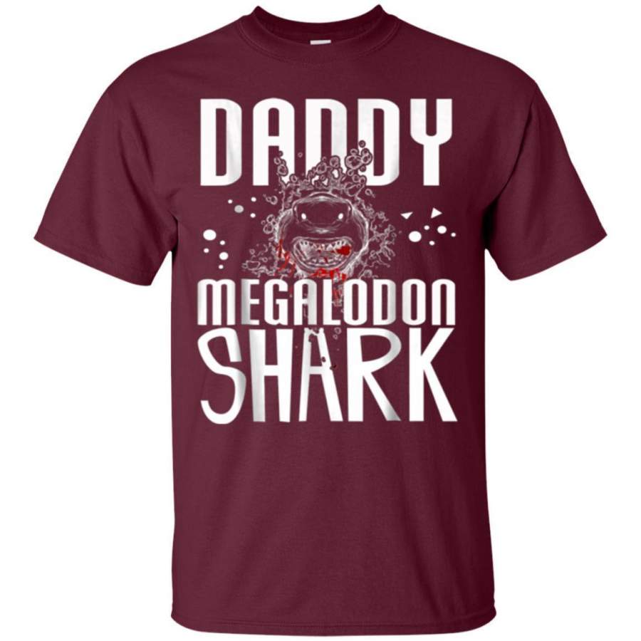 AGR Scary Daddy Mega Shark Tshirt Fathers Family Gift Shirts Jaq T-shirt