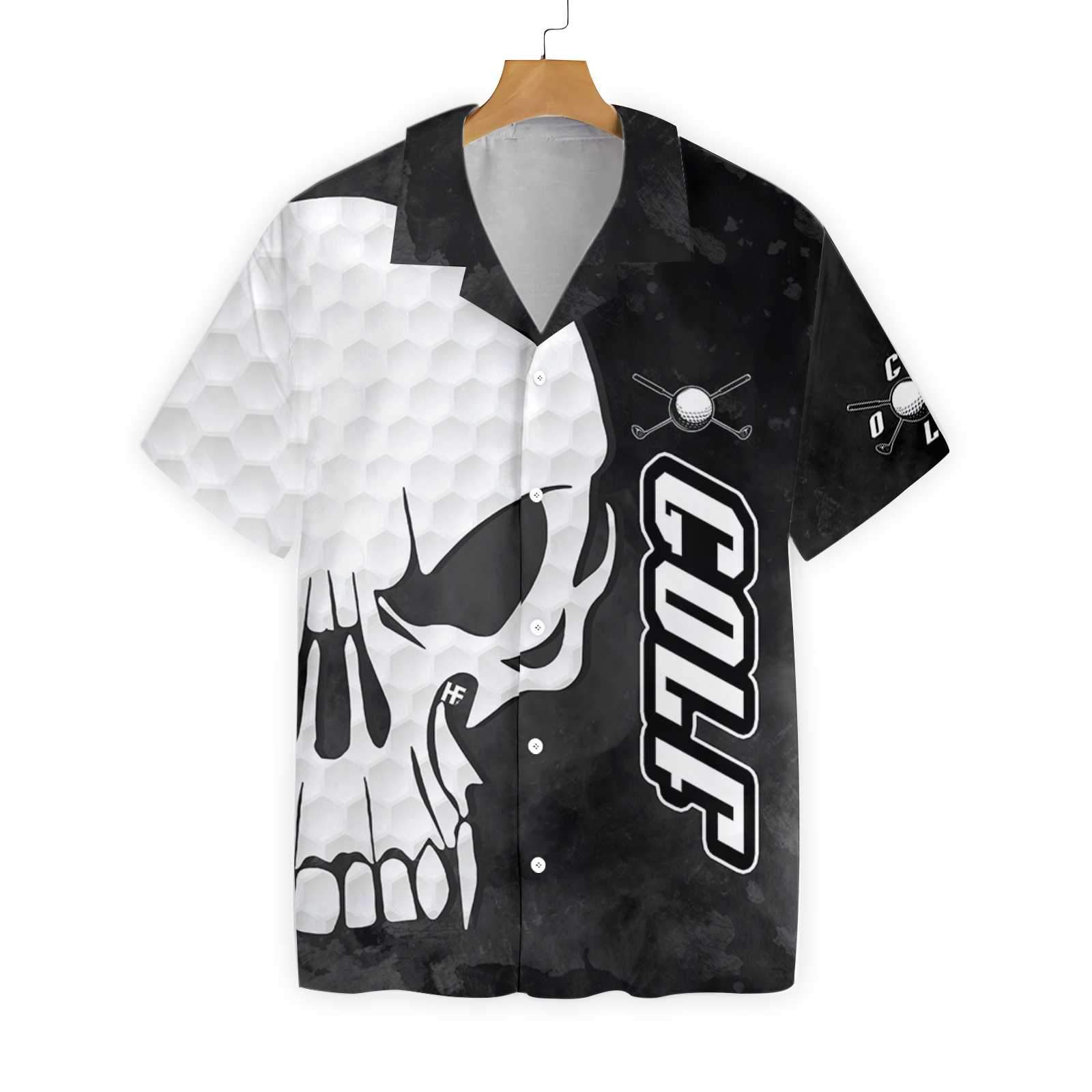 Golf And Skull 0202 Hawaii Shirt Ha110986