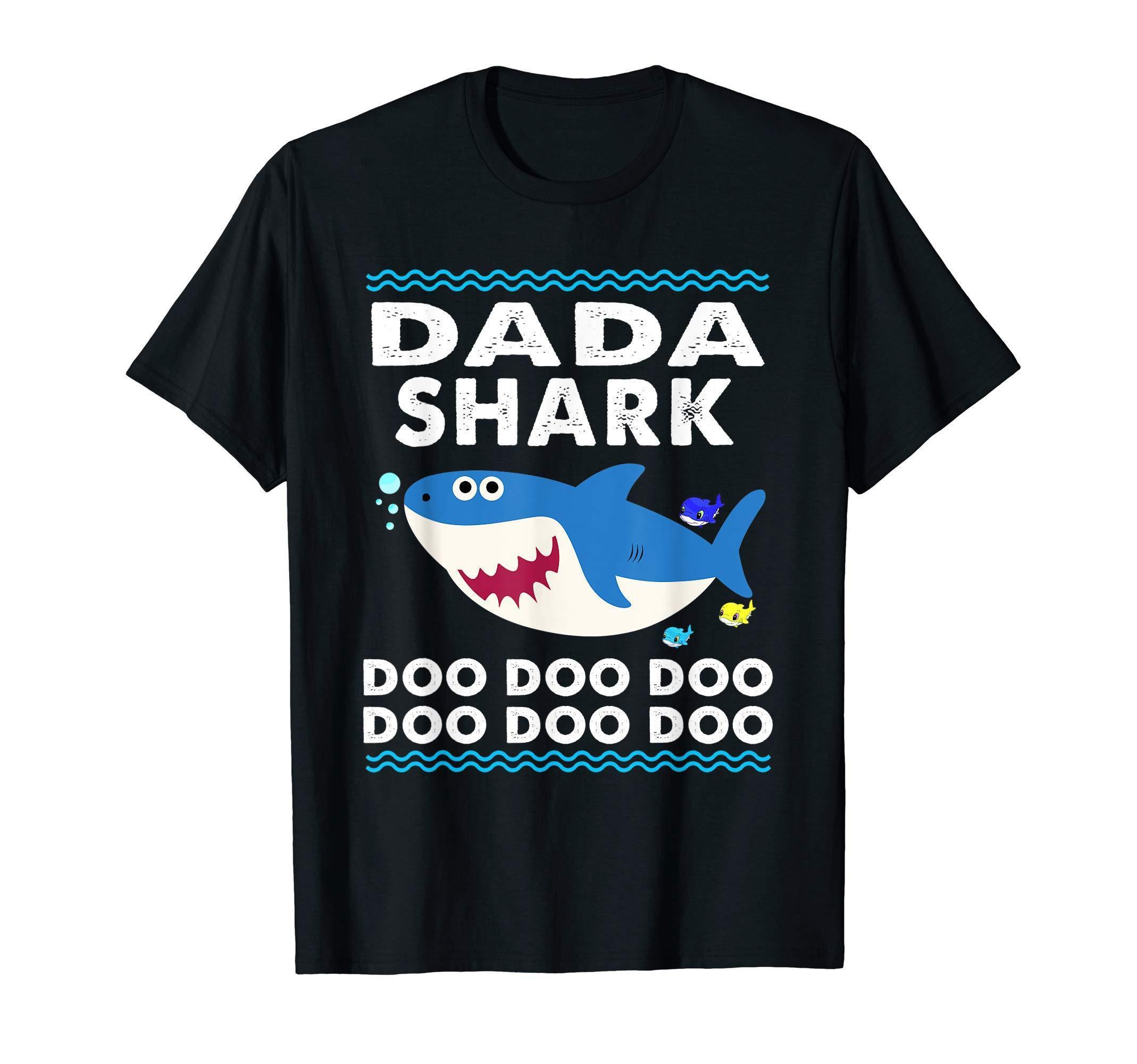 Dada Shark Doo Doo T-Shirt Matching Family Shark Shirt