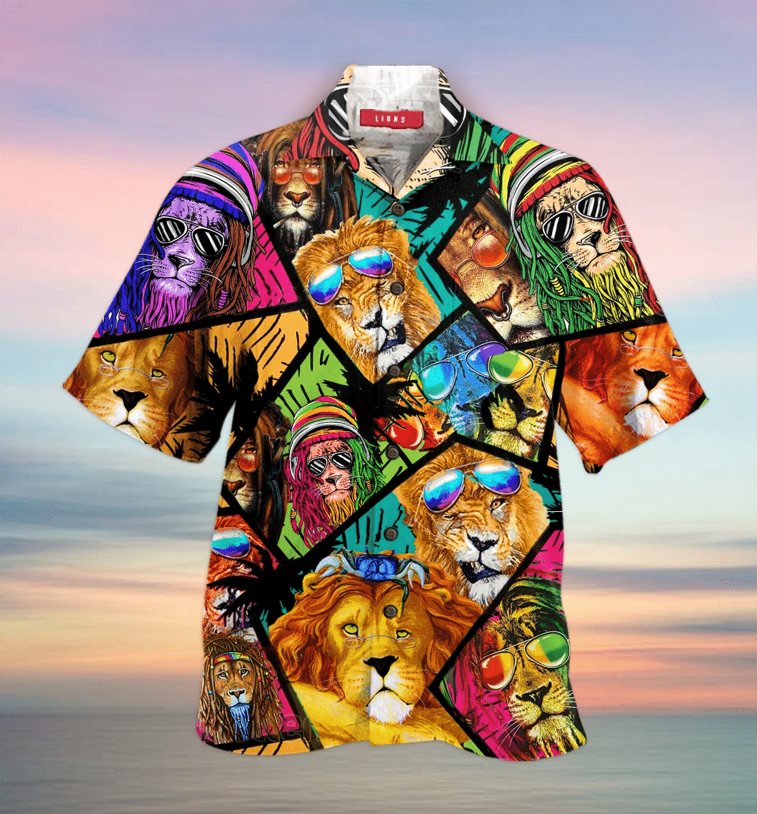 Amazing Lion Hawaii Shirt Qdh