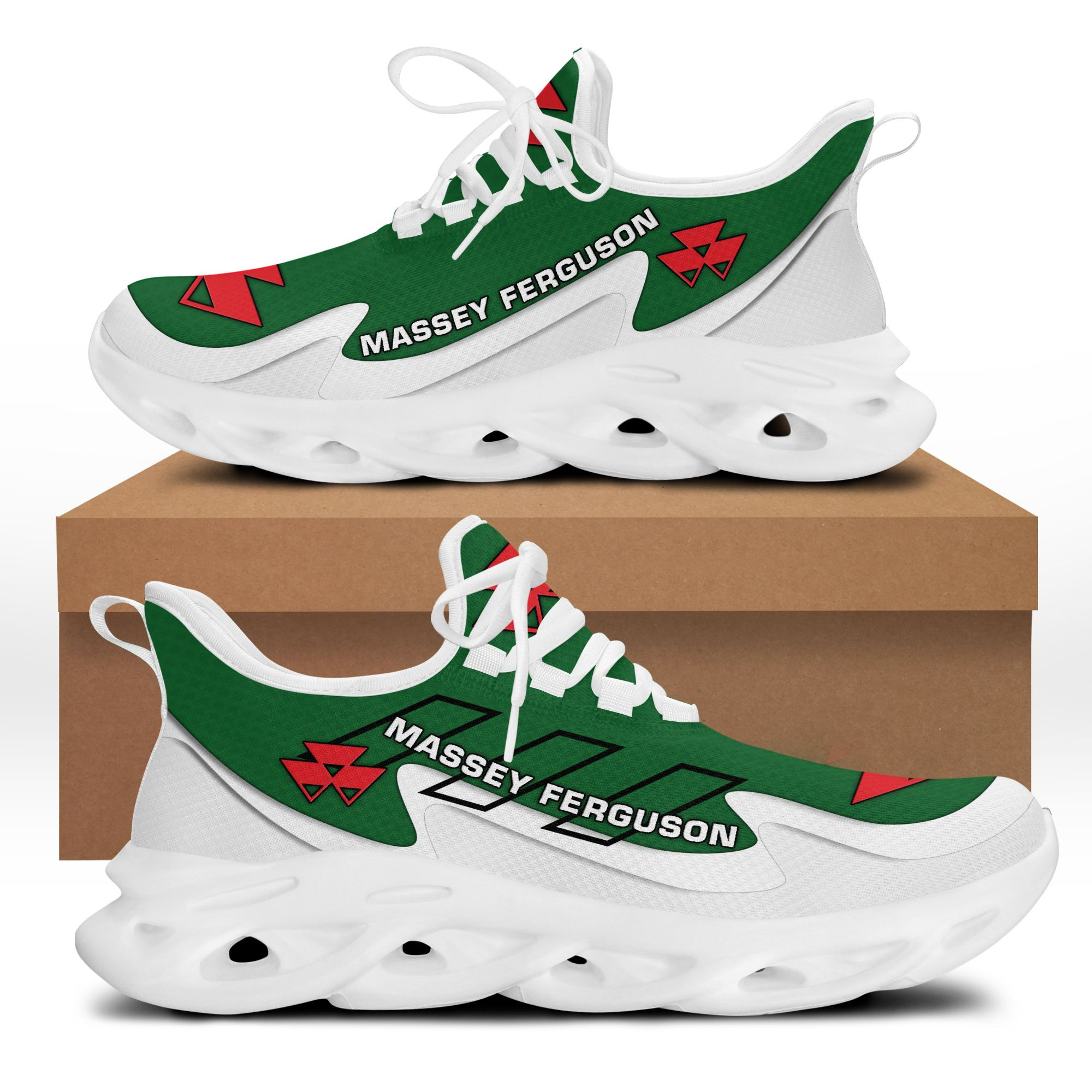 Massey Ferguson Bs Running Shoes Ver 4 (Green) – Ride Clothing Shop