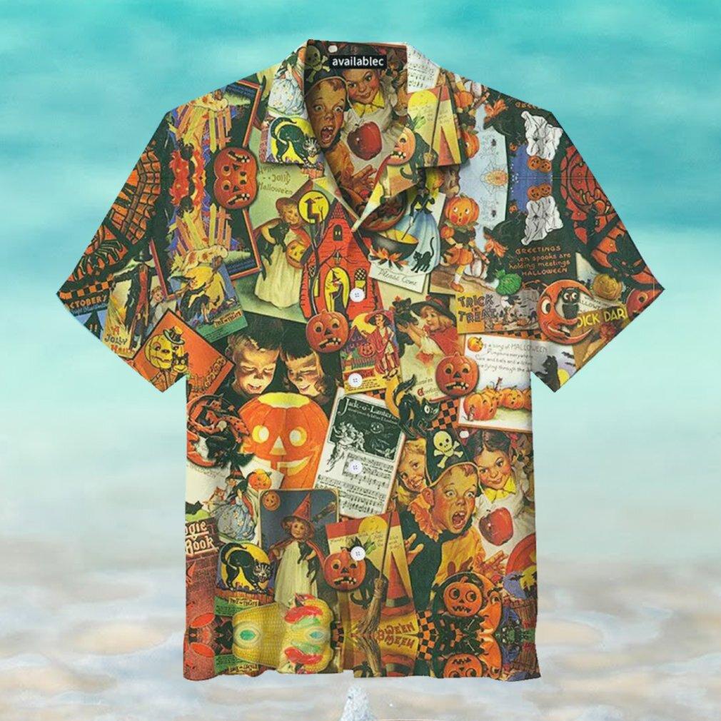 Trick Or Treat Halloween Hawaii Shirt For Men Women Adult Ha46029