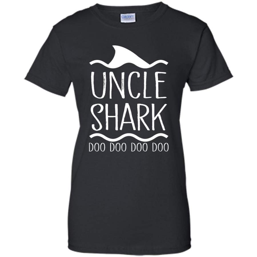 Uncle Shark Doo Doo Doo Doo – Gildan Women Shirt