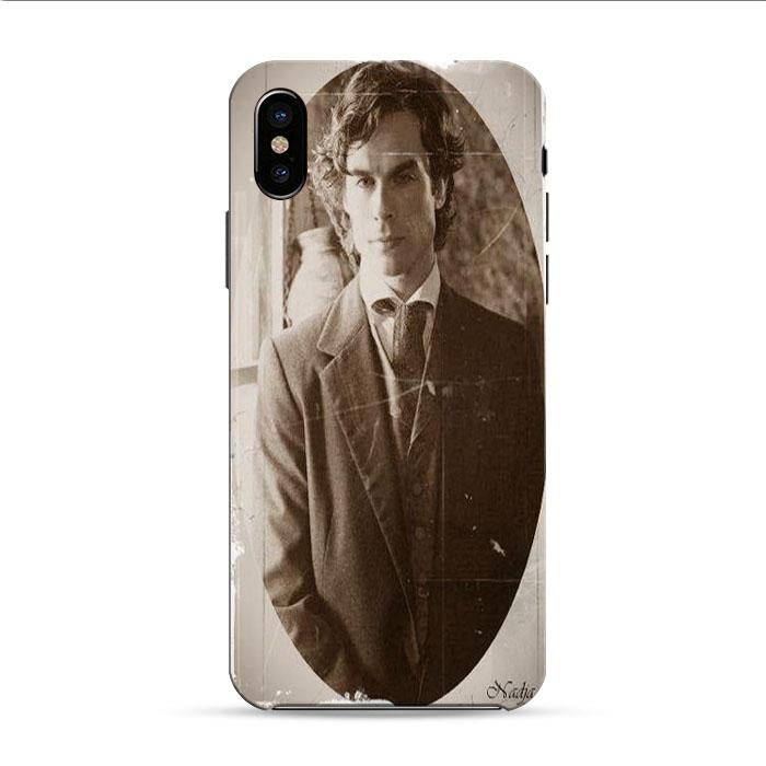 Vintage Vampire Diaries iPhone XS 3D Case