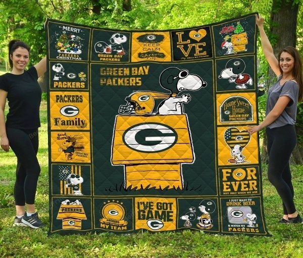 Green Bay Packers Fan Made Quilt Blanket Fan Made