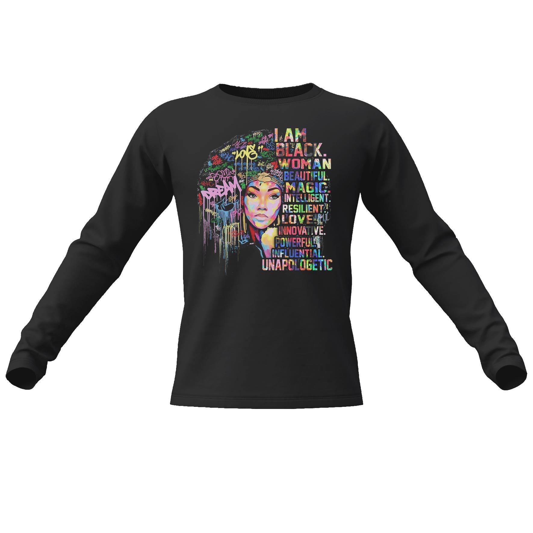 I Am A Black Powerful Women Sweatshirt