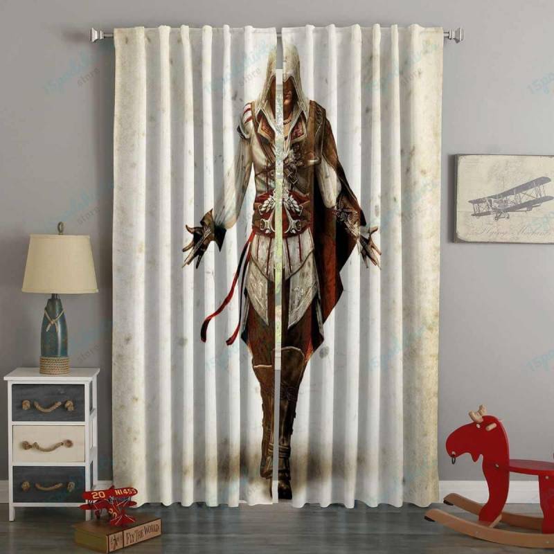 3D Printed Assassin’s Creed Style Custom Living Room Curtains