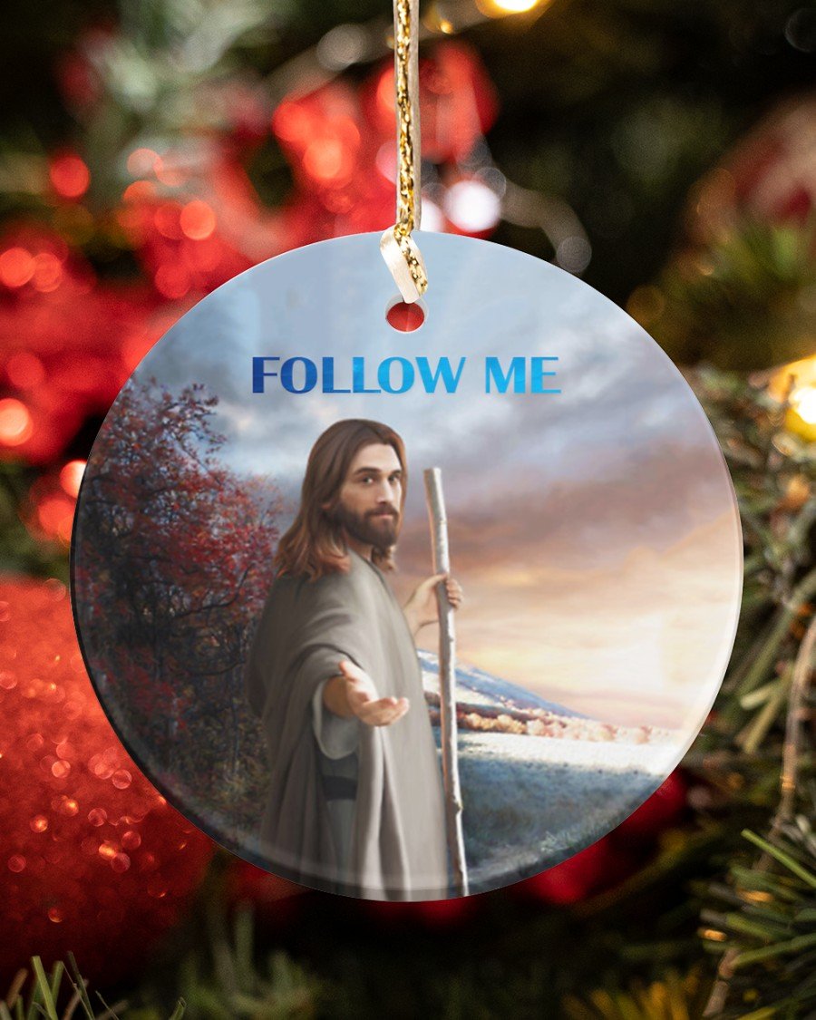 Follow Me Circle Ornament