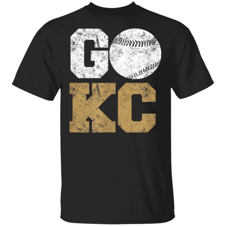 Vintage KC Kansas City Missouri Baseball City Tshirt